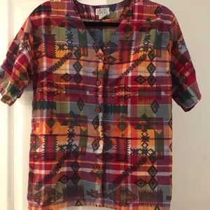 Urban Oasis Men's Collar Shirt Multicolor